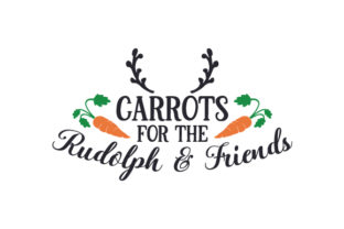 Carrots for the Rudolph Friends: Christmas Crafts Asset