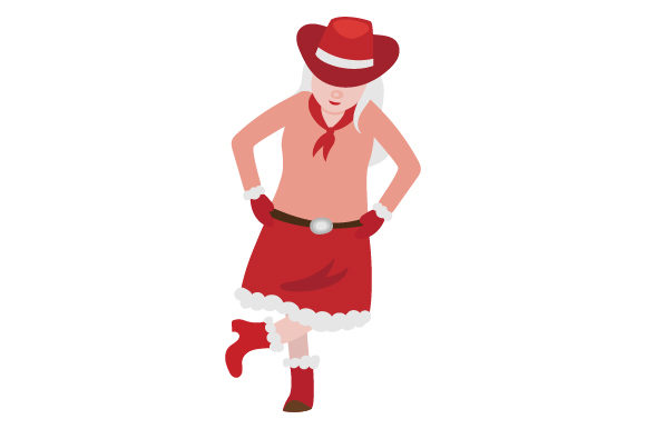Christmas Crafts: Mrs. Claus Line Dancing