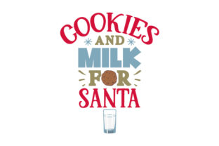 Cookies and Milk for Santa: A Charming Christmas Craft Design