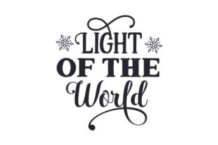 Light of the World: Christmas Crafts Design Asset