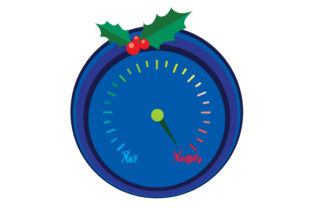Naughty Nice Meter Crafts for Christmas Products