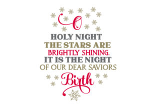 O Holy Night Design Review for Real Embroidery