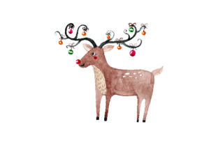 Reindeer Watercolor Design: An Embroidery Review