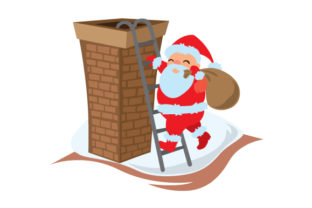 Santa Climbing Ladder Christmas Crafts Review