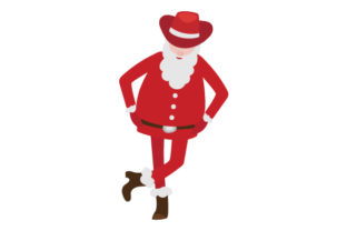 Santa Line Dancing: Christmas Crafts Visual Asset