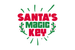 Santa's Magic Key: Christmas Crafts Visual Asset