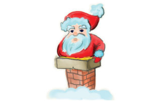 Santa Stuck in Chimney: A Designer’s Stitch Review