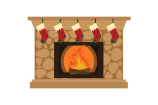 Stockings Hung on Fireplace: A Christmas Crafts Gem