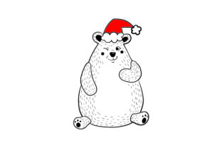 Weihnachtsbär: A Charming Christmas Craft Asset